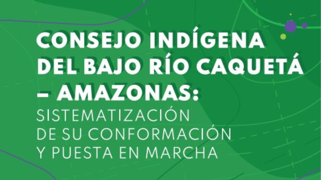 Consejo Indígena del Bajo Río Caquetá - Amazonas: sistematización de su conformación y puesta en marcha